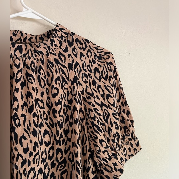 Anthropologie Mackenzie Leopard Print Dress Size XS - Picture 3 of 10